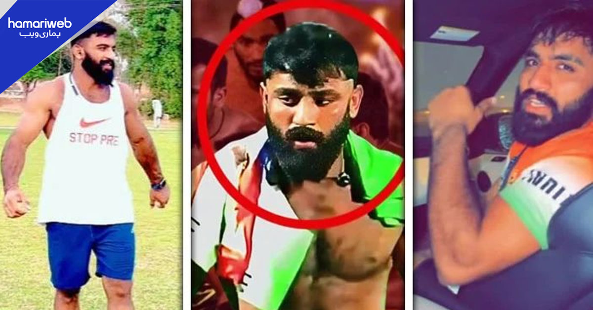 پاکستان کے نامور کبڈی پلیئر عبید راجپوت نے بھارتی ٹیم سے کھیل کر شامت بلالی