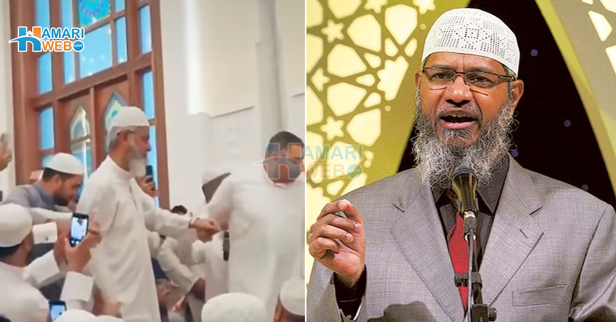 نماز کے لیے بھی سہارے کی ضرورت پڑ گئی ۔۔ ڈاکٹر ذاکر نیک کو سہارا دے کر جانماز پر بٹھانے کی ویڈیو، نمازی بھی جذباتی ہوگئے