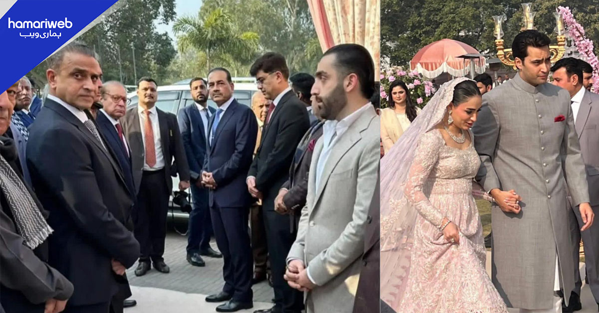 فیلڈ مارشل عاصم منیر کی جنید صفدر کے ولیمہ میں شرکت، شادی سوشل میڈیا پر ٹاپ ٹرینڈ