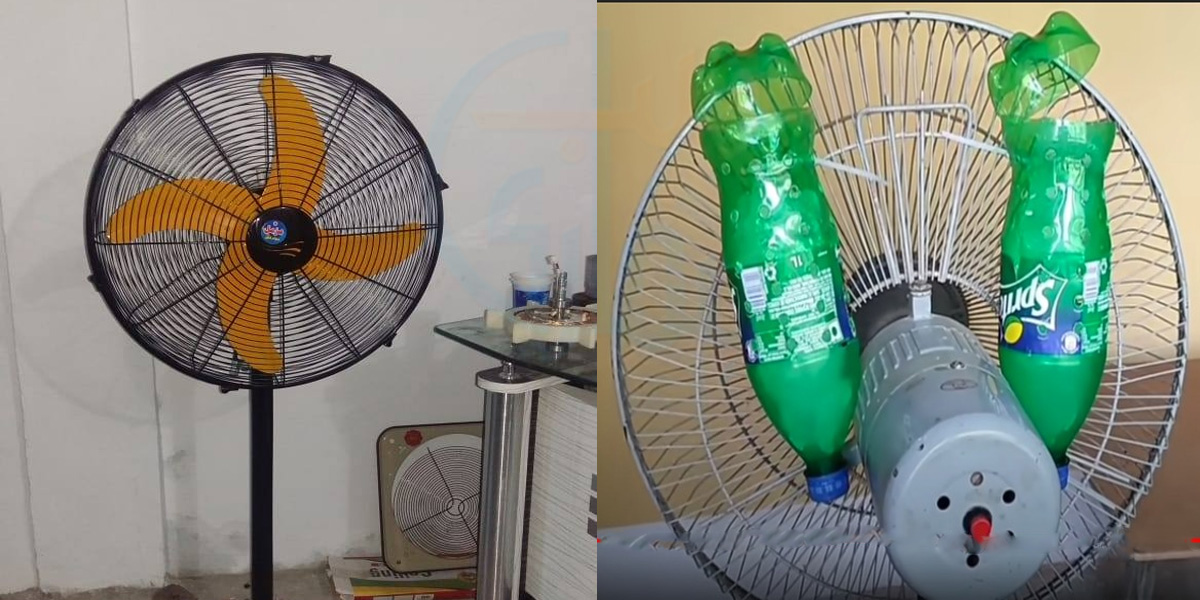 پنکھے کی ہوا کو اے سی جیسا ٹھنڈا بنائیں۔۔ شدید گرمی میں ایک سستی پلاسٹک کی بوتل سے گھر کو ٹھنڈا بنانے کا طریقہ  