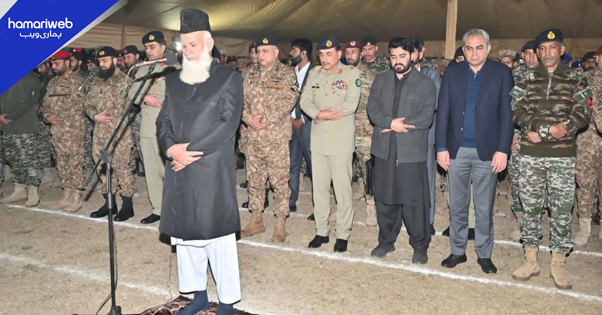 میجر عادل زمان شہید کی نمازِ جنازہ پشاور گیریژن میں ادا، فیلڈ مارشل کی شرکت