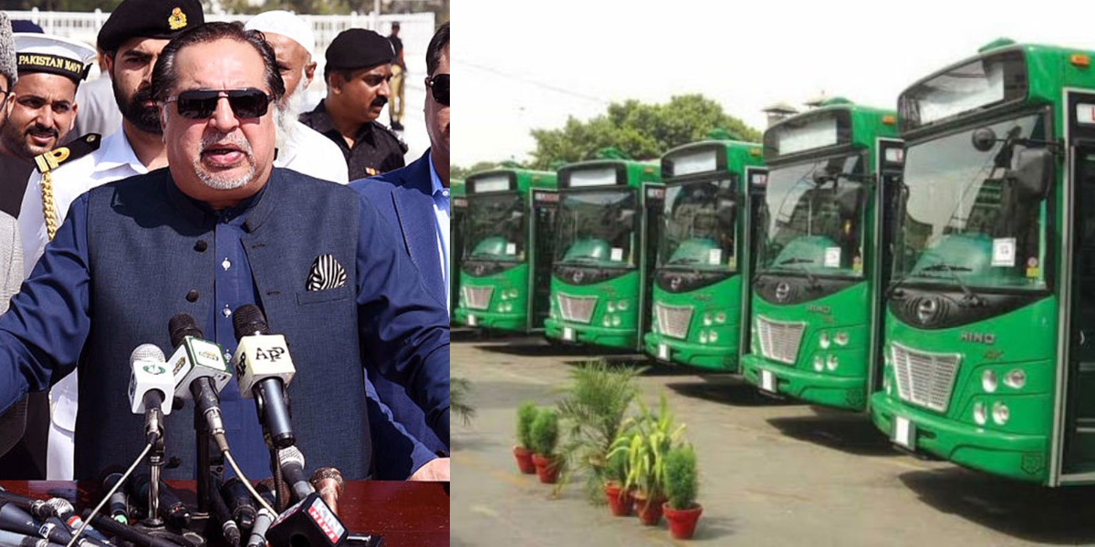 کراچی، گرین لائن منصوبے کا افتتاح کون کرے گا۔۔۔ گورنر سندھ نے بتا دیا