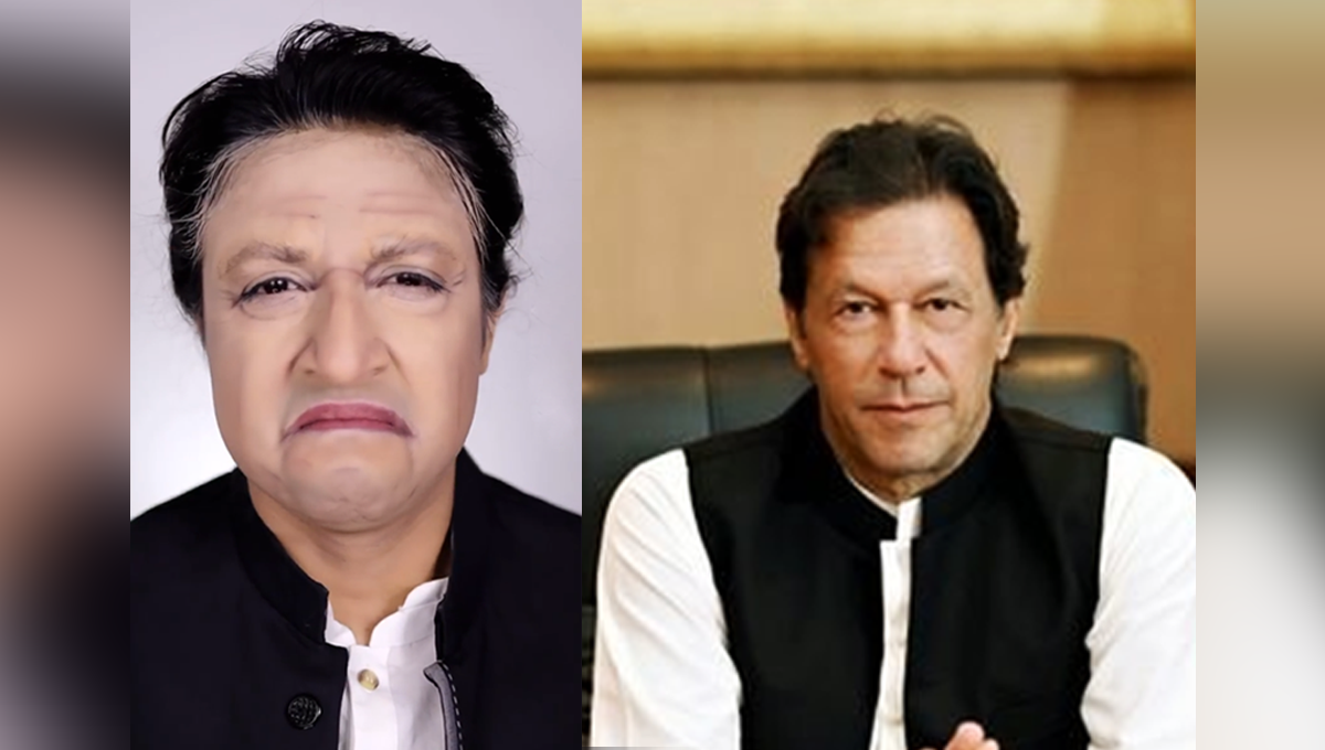 خاتون کی عمران خان بننے کی کوشش ۔۔ میک اپ کر کے ایسا روپ دھارا کہ سب دیکھتے ہی رہ گئے، ویڈیو شدید تنقید کا شکار