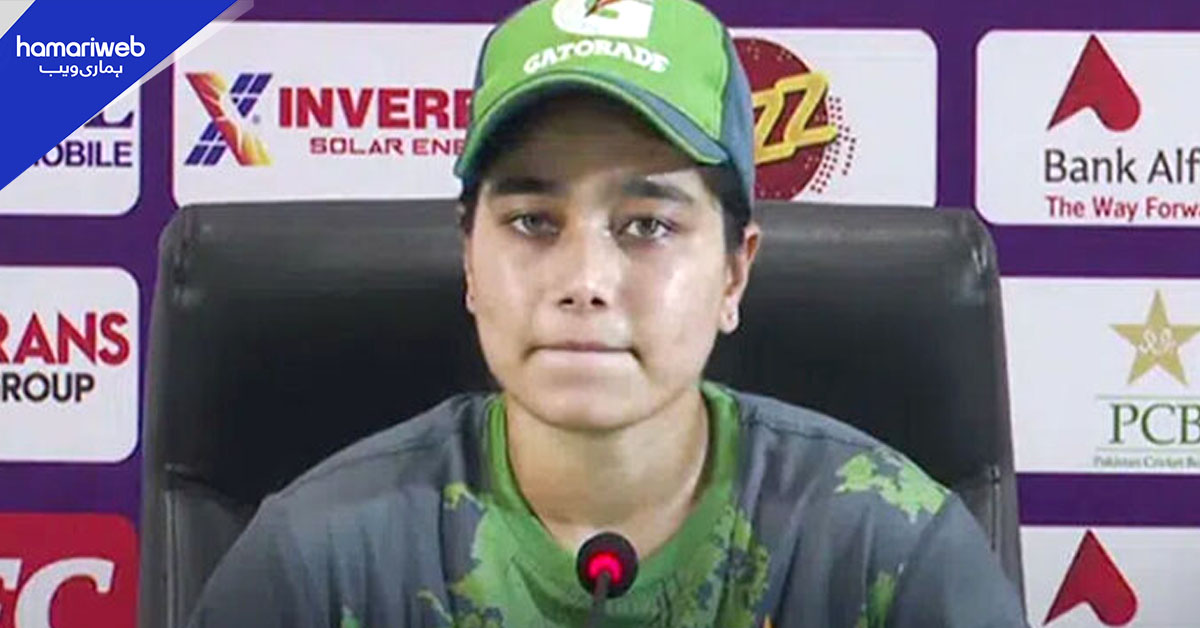 ون ڈے سیریز میں شکست پر مایوسی ہوئی، مثبت پہلوؤں کے ساتھ آگے بڑھیں گے: فاطمہ ثنا