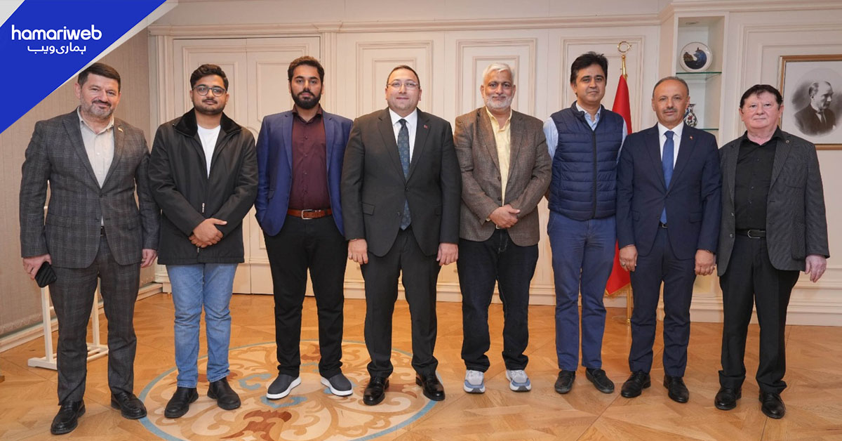بلدیہ عظمیٰ کراچی کے ڈپٹی پارلیمانی لیڈر کا استنبول کی اسکودر ڈسٹرکٹ بلدیہ کا دورہ، میئر سے ملاقات 