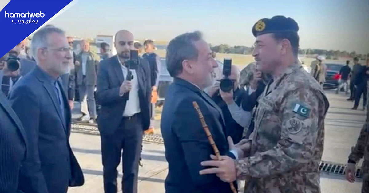 فیلڈ مارشل عاصم منیر وفد کے ہمراہ تہران پہنچ گئے