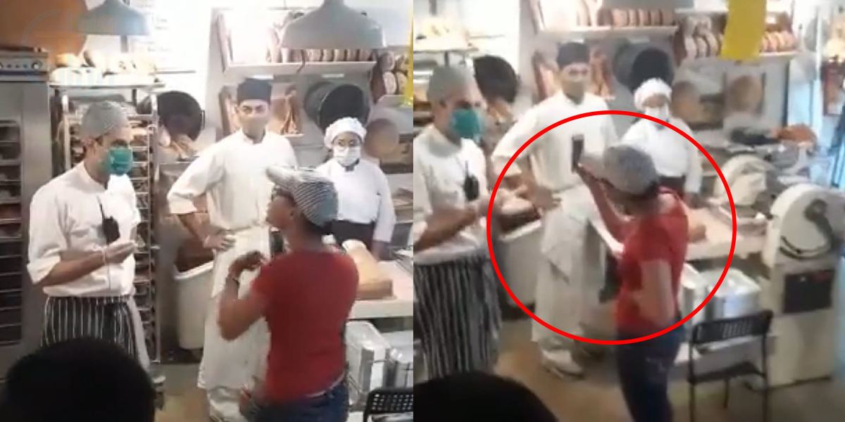 میں ویکسینیشن کارڈ نہیں دکھاؤں گی ۔۔ خاتون کی ریسٹورنٹ عملے پر چیخنے چلانے کی ویڈیو وائرل