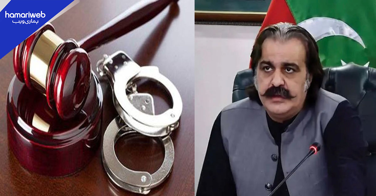 شراب و اسلحہ کیس : علی امین گنڈا پور کے قابلِ ضمانت وارنٹ گرفتاری جاری