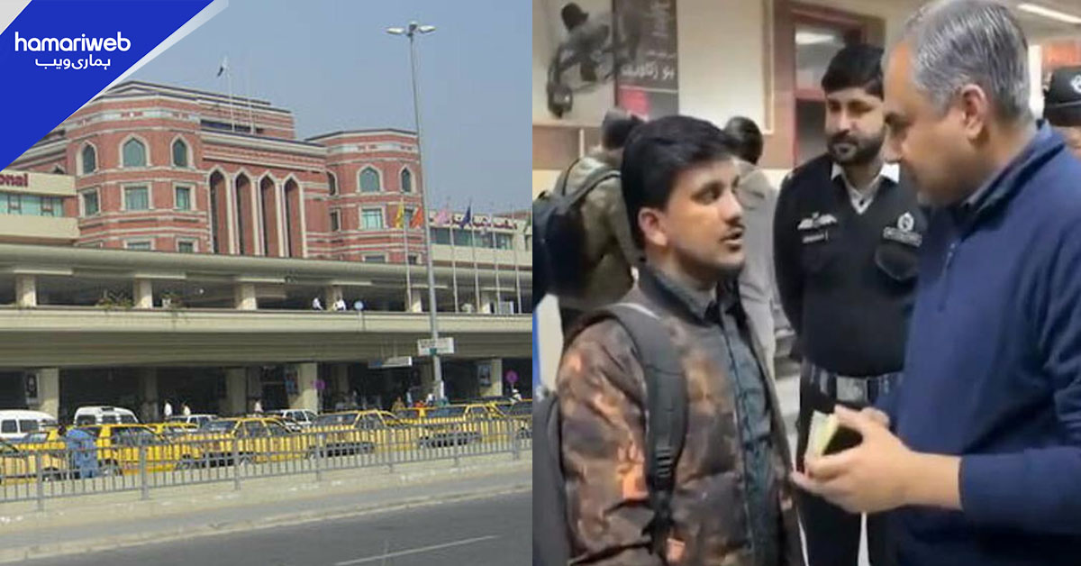 وزیر داخلہ اور وزیر مملکت کا لاہور ایئرپورٹ پر مسافروں کی سہولت کا جائزہ