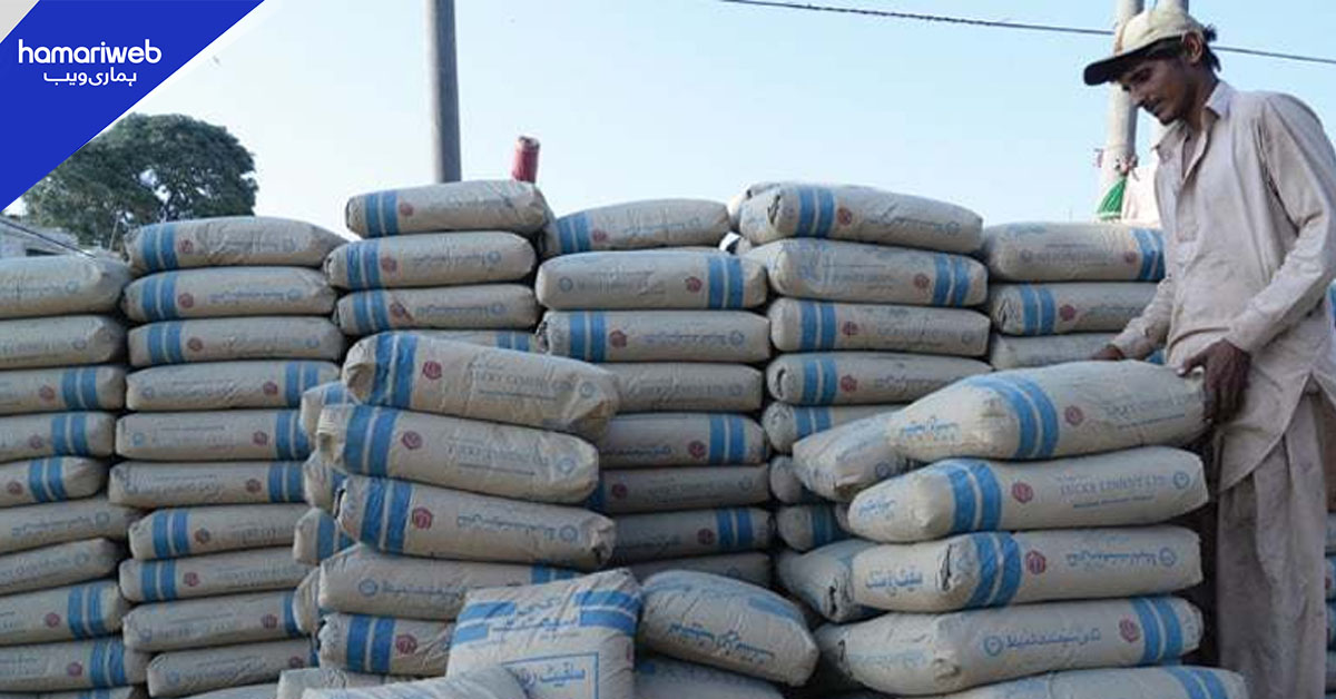 سیمنٹ کی فروخت میں 6 ماہ کے دوران مجموعی طور پر 9.66 فیصد اضافہ