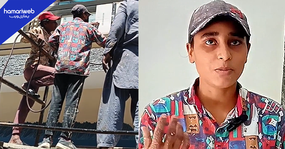 اٹک کی 19 سالہ لڑکی جو رنگ و روغن کے کام میں مہارت سے خاندان کا سہارا بن گئیں