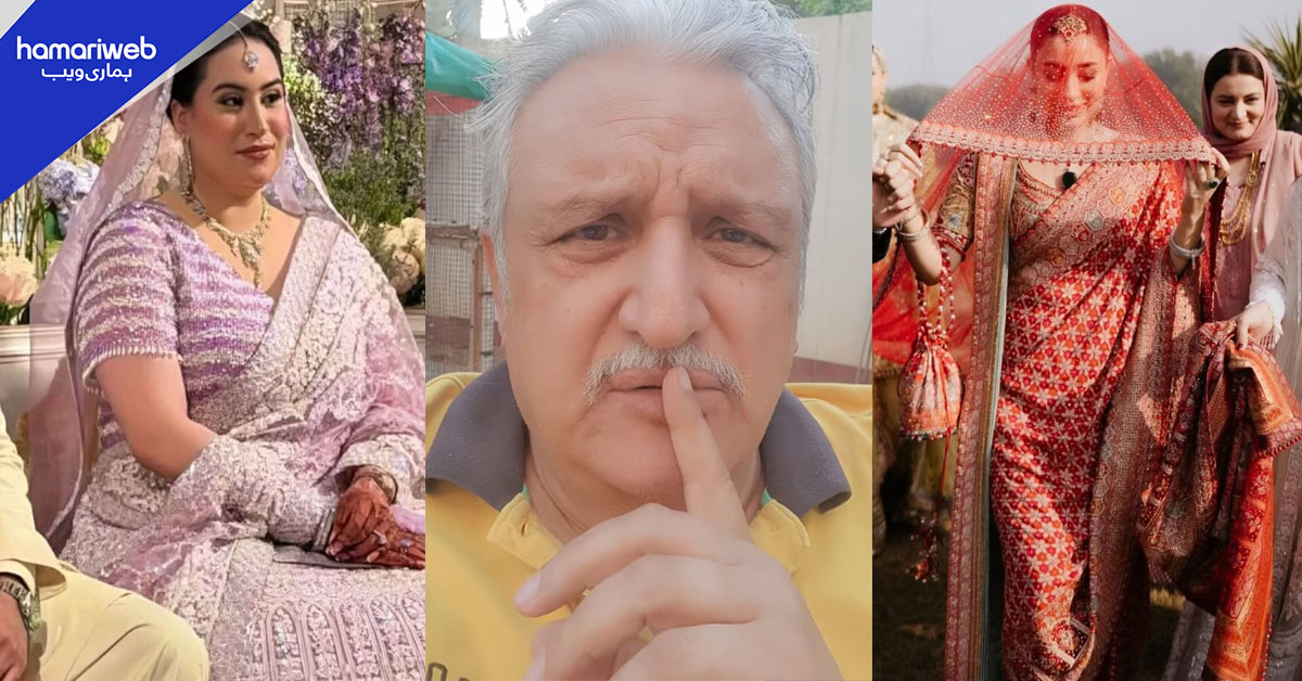 بھارتی جوڑوں میں سجی پاکستانی دلہنیں، پابندیاں صرف عوام کے لیے کیوں؟ خالد انعم کا کڑا سوال