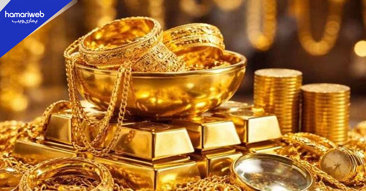 سونے کی فی تولہ قیمت میں 3,100 روپے کی کمی