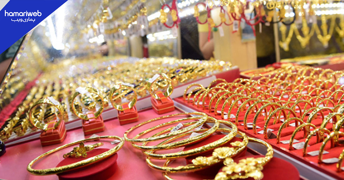 سونے کی قیمت میں آج بھی 2200 روپے کا اضافہ ہوگیا