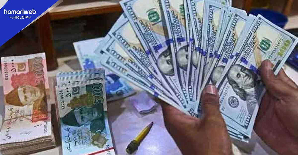 روپے کی قدر مستحکم، ڈالر کی قیمت میں 3 پیسے کی کمی