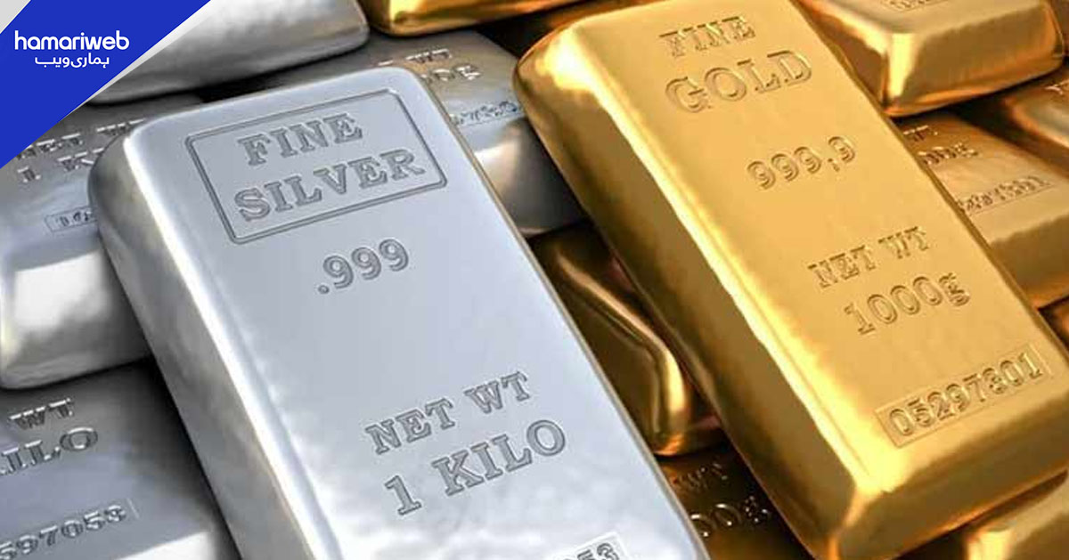سونے اور چاندی کی قیمتوں میں کمی، فی تولہ کتنے کا ہو گیا؟