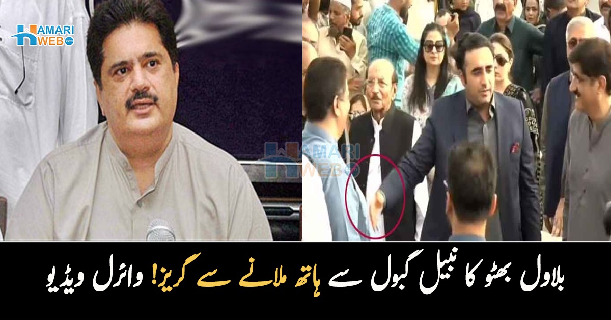 لگتا ہے ملنا ہی نہیں چاہتے تھے۔۔ بلاول بھٹو کا نبیل گبول سے ہاتھ ملانے سے گریز! وائرل ویڈیو پر عوام کے تبصرے