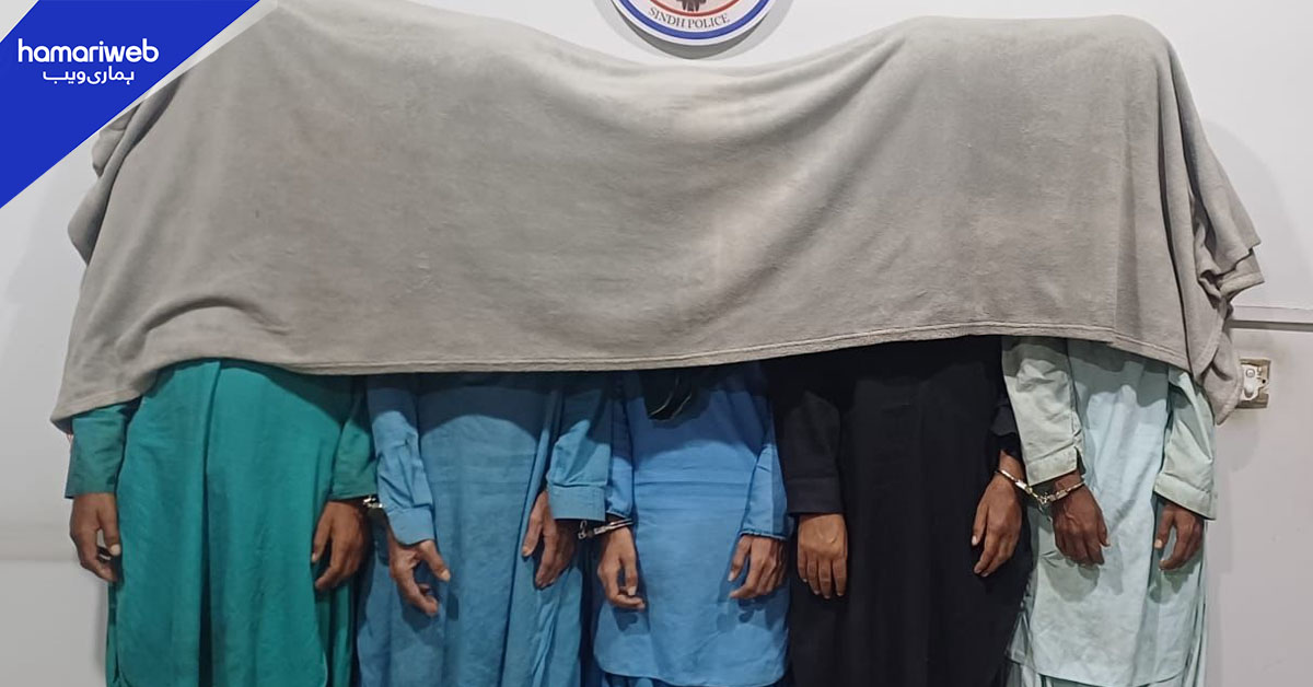 سی ٹی ڈی سندھ کے ہاتھوں کالعدم تنظیم کے 5 دہشت گرد گرفتار، اسلحہ، گولہ بارود برآمد 