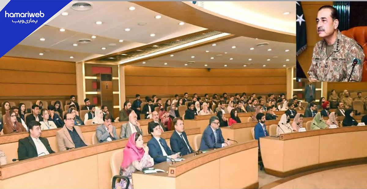 بلوچستان سے متعلق 18ویں نیشنل ورکشاپ کے شرکاء کی جی ایچ کیو آمد