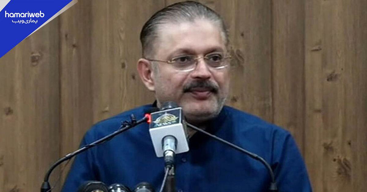 کچھ عناصر ترقیاتی کاموں پر منفی باتیں کر کے مایوسی پھیلانا چاہتے ہیں، شرجیل میمن