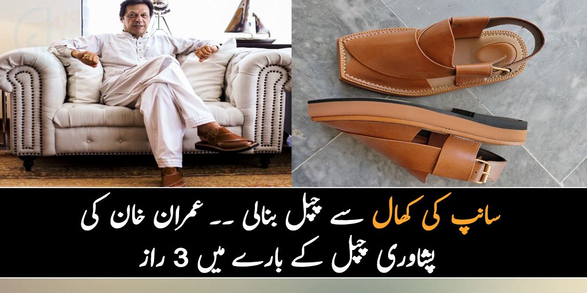 سانپ کی کھال سے چپل بنالی ۔۔ جانیے عمران خان کی پشاوری چپل کے بارے میں 3 راز، جو بہت کم لوگ جانتے ہیں