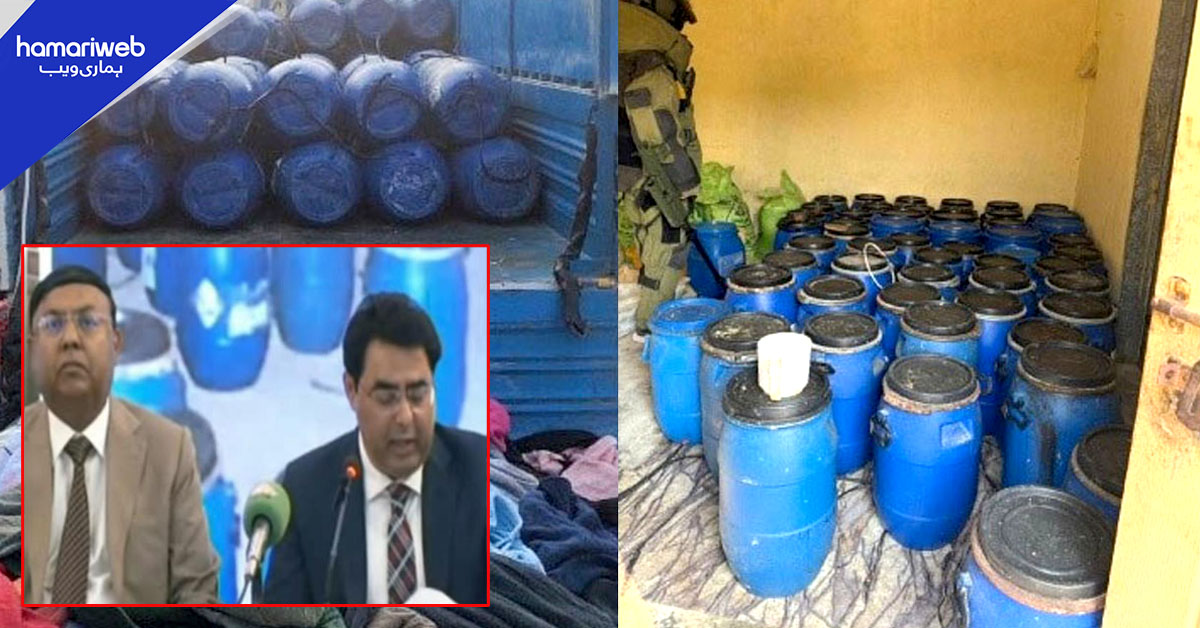 کراچی میں دہشت گردی کا منصوبہ ناکام، 4 ٹن سے زائد دھماکا خیز مواد برآمد