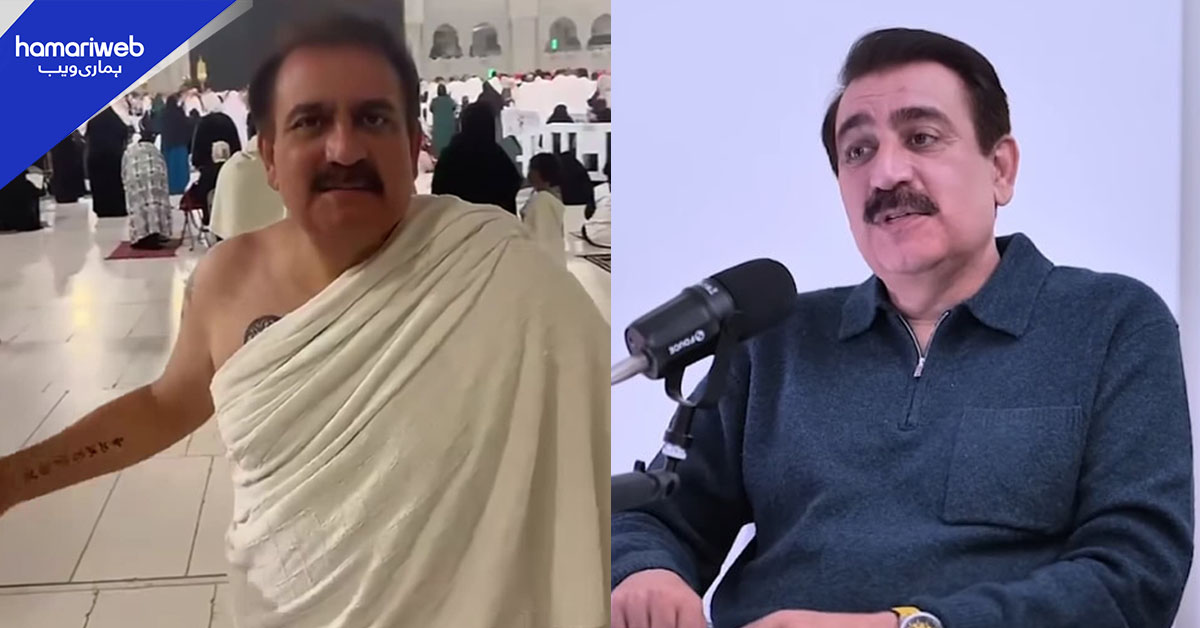 توثیق حیدر نے عمرہ کے دوران ٹیٹو پر ہونے والی تنقید کا جواب دے دیا