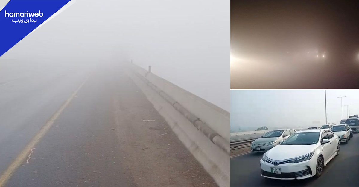 نیشنل ہائی ویز اینڈ موٹروے پولیس کی دوران دھند سفر کے بارے میں اہم ایڈوائزری جاری