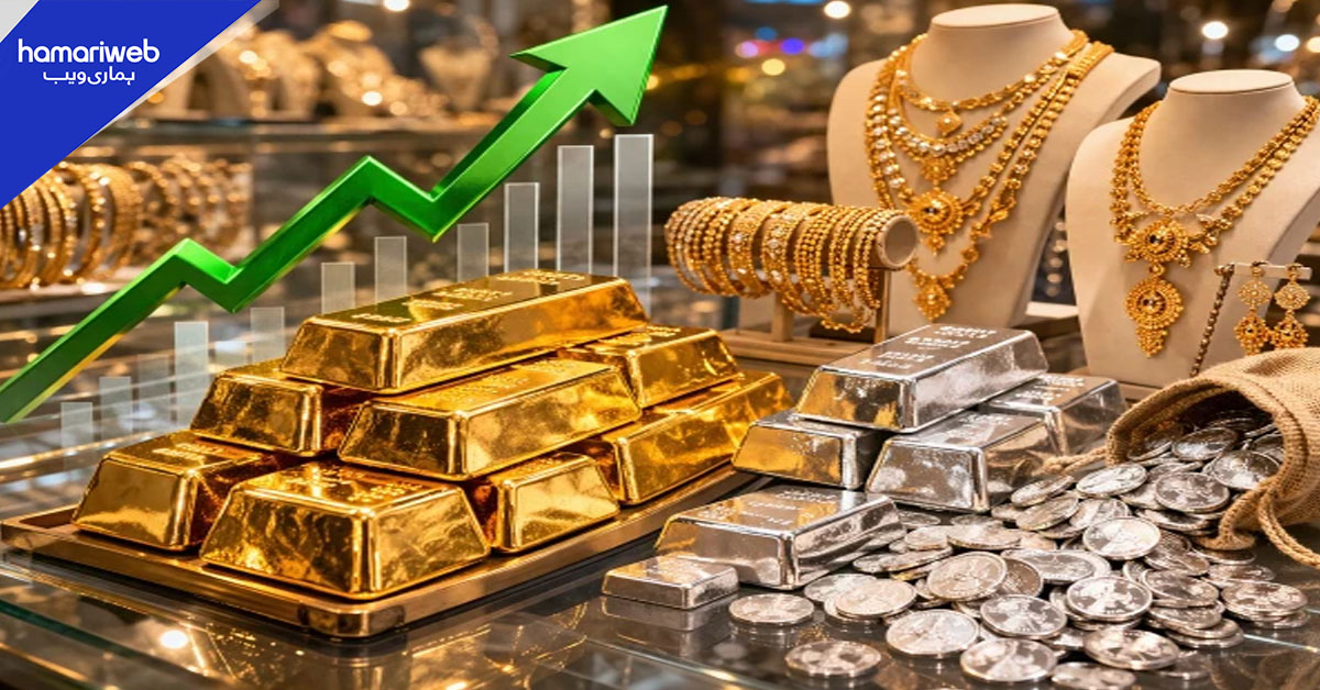 ایک روزہ کمی کے بعد سونا پھر مہنگا، فی تولہ قیمت میں 1100 روپے کا اضافہ