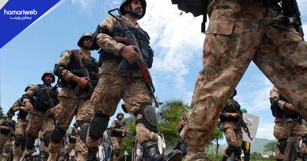 خیبر پختونخوا میں پاک فوج کی تعیناتی کا باضابطہ حکم نامہ جاری