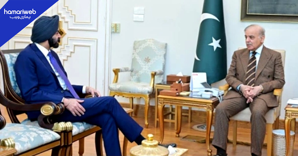 وزیراعظم سے صدر ورلڈ بینک کی ملاقات، حکومت کی جاری اصلاحاتی کوششوں کو سراہا