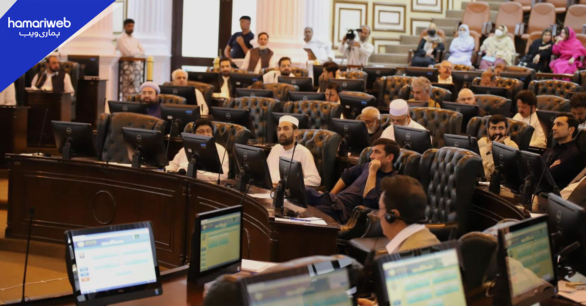 خیبر پختونخوا کا 2170 ارب روپے کا بجٹ پیش، نئے ٹیکس عائد نہ کرنے کا اعلان
