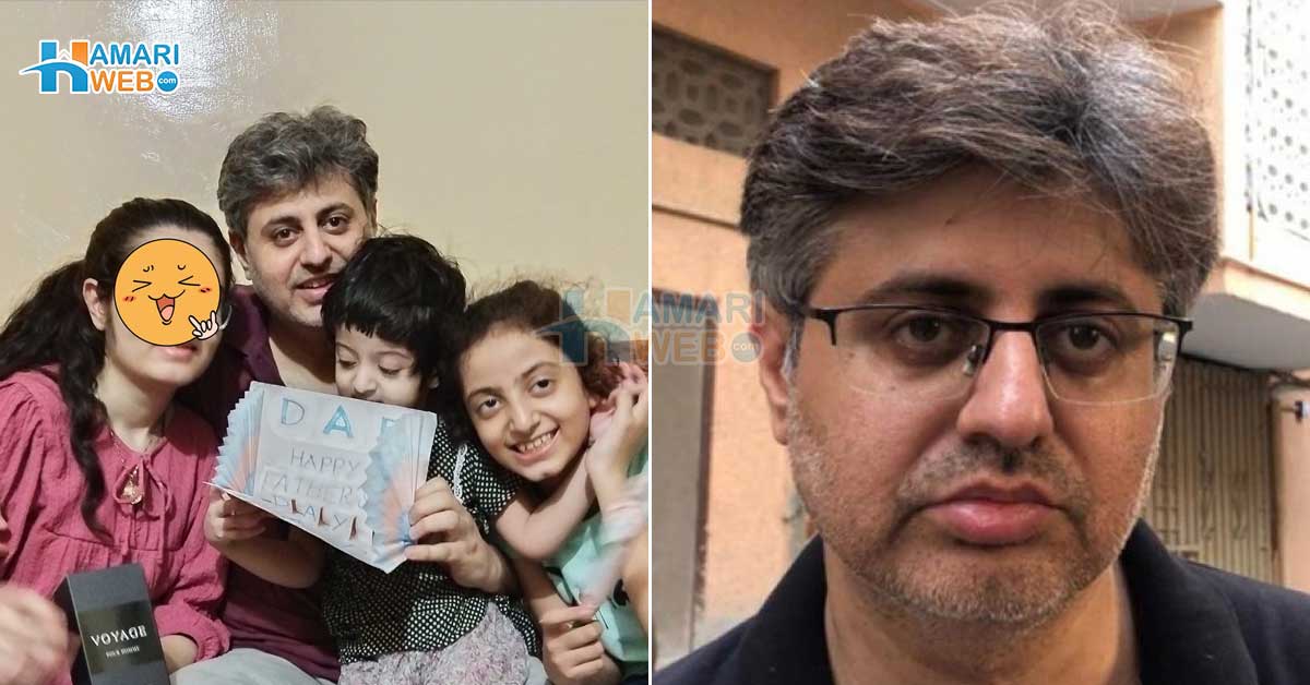 ایسا باپ ہو تو ہر بیٹی کی عزت محفوظ ہوگی ۔۔ مہدی کاظمی کی بیٹیوں نے رات کو 12 بجے اپنے والد کو کیا تحفہ دیا؟ تصویر