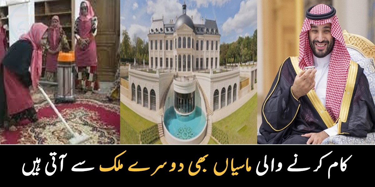 ان کے گھر کام کرنے والی ماسی بھی باہر ملک سے لائی جاتی ہے ۔۔ جانیے سعودی شہزادے اور گھرانوں سے متعلق چند دلچسپ باتیں