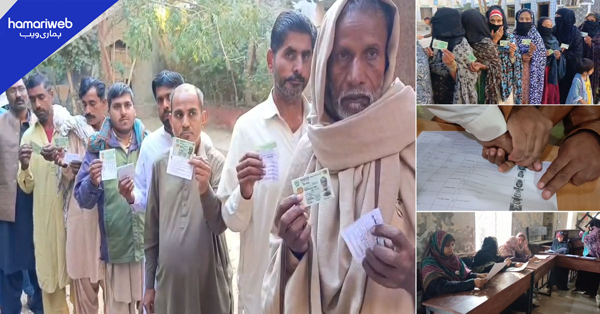 شکار پور: پی ایس 9 میں ضمنی الیکشن کے لیے پولنگ جاری، سخت سیکیورٹی انتظامات 