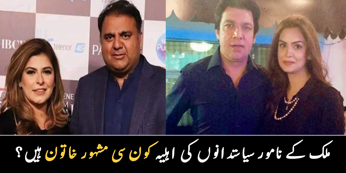 دوسری شادی مشہور اینکر سے کی ہے ۔۔ ملک کے نامور سیاستدانوں کی دوسری اہلیہ کون سی مشہور خاتون ہیں؟