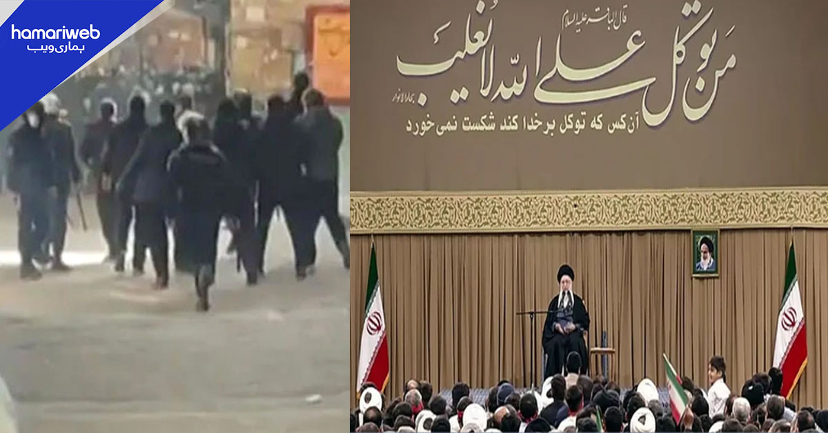 ایران کے 27 صوبوں میں احتجاجی مظاہرے: کرائے کے فوجی برداشت نہیں، خامنہ ای