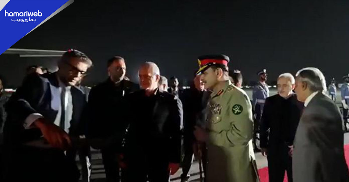 ایرانی صدر مسعود پزشکیان ایک روزہ دورہ مکمل کرکے وطن واپس روانہ