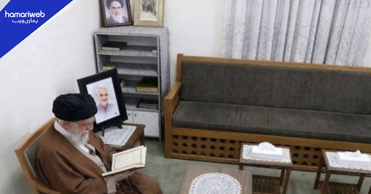آیت اللہ خامنہ ای کی شہادت سے چند لمحے پہلے کی تصویر جاری