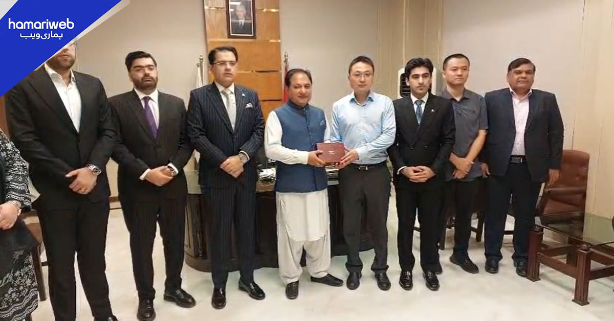 چینی انفراسٹرکچر گروپ کا سندھ میں سرمایہ کاری میں دلچسپی کا اظہار