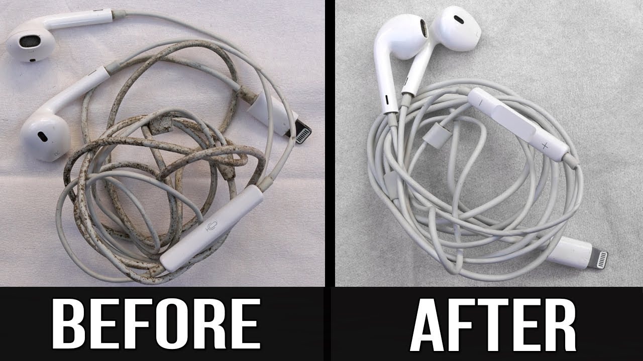 آپ کے بھی ہینڈ فری کا حال ایسا ہوگیا ہے؟  تو اسے بتائے گئے طریقے سے دوبارہ نئے کی طرح چمکائیں صرف 2 منٹ میں ۔۔