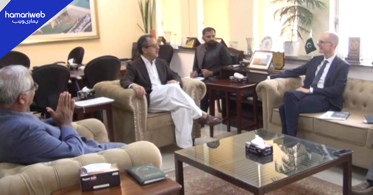 برطانوی ہائی کمیشن کے ڈائریکٹر ڈیولپمنٹ اور وزیر توانائی کا مشترکہ اقتصادی اہداف کے حصول پر اتفاق