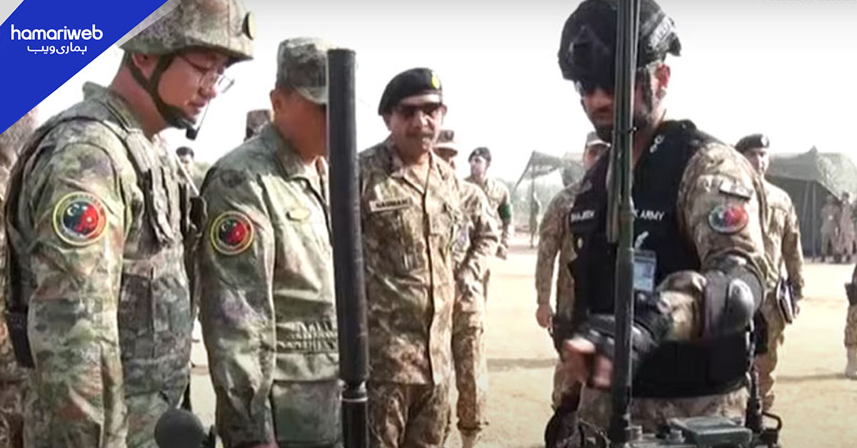 انسداد دہشت گردی کی مشقیں۔۔۔ وارئیر IX میں پاکستان اور چین کی فوجیں ایک ساتھ