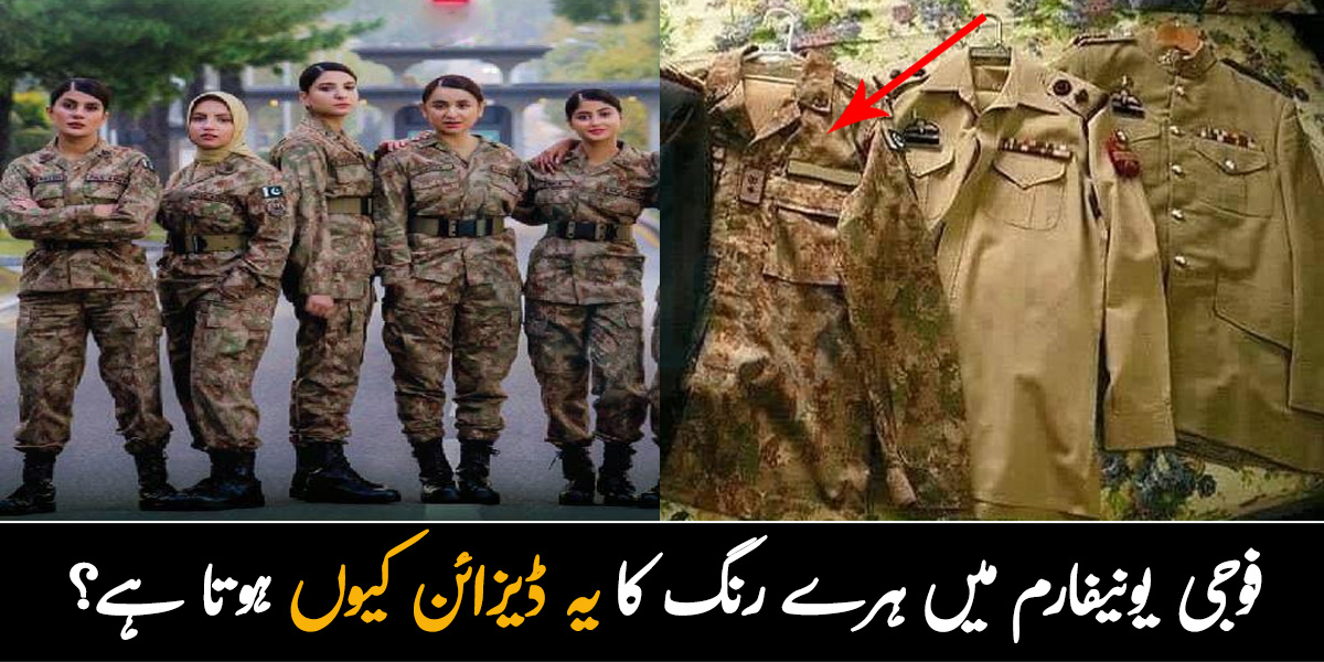 فوجی یونیفارم میں ہرے رنگ کا یہ ڈیزائن کیوں ہوتا ہے؟ جانیں اس یونیفارم سے متعلق چند اہم حقائق