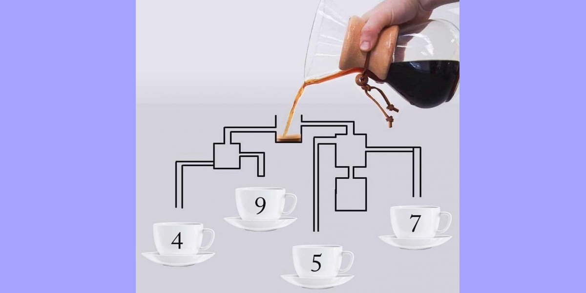 کس نمبر والی پیالی سب سے پہلے بھری جائے گی ۔۔ کیا آپ بتا سکتے ہیں؟