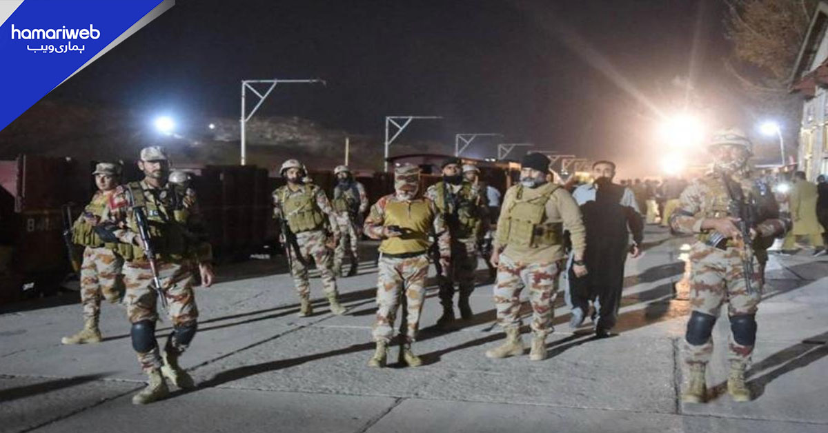 پنجگور میں سیکیورٹی فورسز کا بڑا آپریشن، 5 دہشت گرد ہلاک