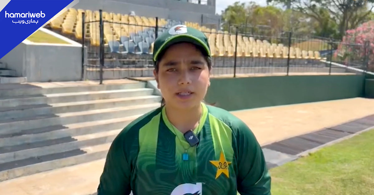 سری لنکا کے خلاف اٹیکنگ اور نڈر کرکٹ کھیلیں گے: کپتان ویمنز ٹیم فاطمہ ثنا