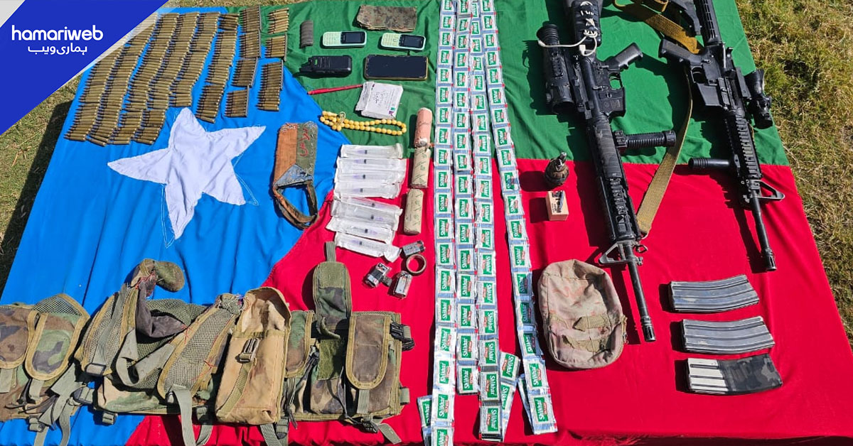خضدار کے علاقے کرخ میں سیکیورٹی فورسز کا انٹیلیجنس بیسڈ آپریشن، 5 دہشت گرد ہلاک