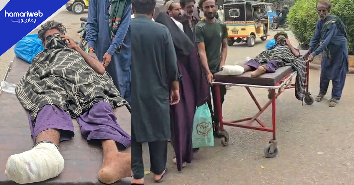 کانٹا چبھنے سے کینسر تک: مسیحاؤں کی مبینہ غفلت کے باعث جناح اسپتال میں کسان کا پاؤں کٹ گیا