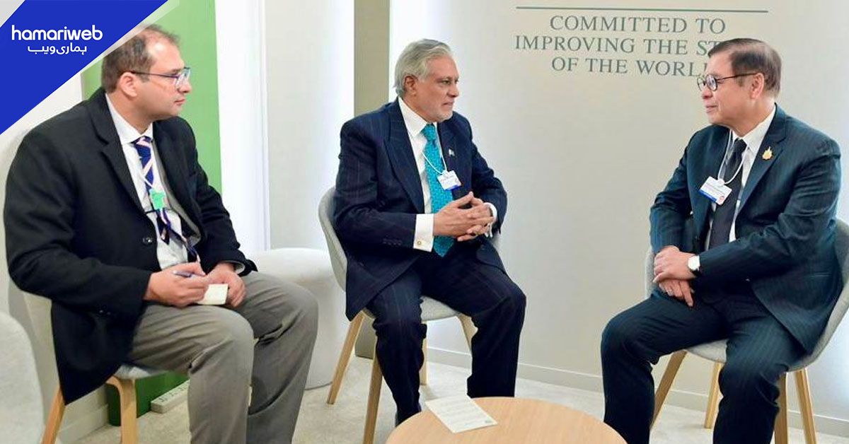 پاکستان اور تھائی لینڈ کے درمیان دوطرفہ تعلقات کے فروغ پر اتفاق